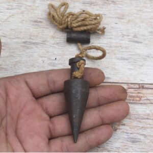 Traditional Masonry & Carpentry Alignment Tool | Antique Style Surveying Plumb Line