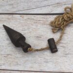 Traditional Masonry & Carpentry Alignment Tool | Antique Style Surveying Plumb Line