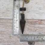 Vintage Miniature collectible iron leveling plumb bob tool salvage rustic Tool