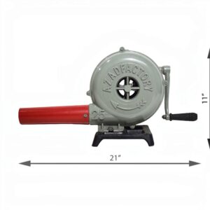 Blacksmith Vintage Style Aluminium Hand Blower Crank Forge Air Blower NO. 25