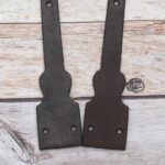 Vintage iron French Style gate door dummy hinges