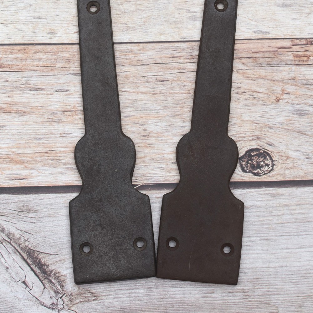 Vintage iron French Style gate door dummy hinges