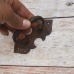 Set of 10 Antique Style Iron Batwing Drop Bail Drawer Pulls